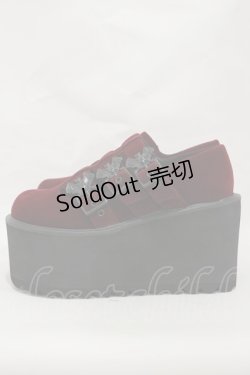 画像2: KILL STAR / Scarlet Mary Janes UK4(約23.5cm) ボルドー H-25-03-05-1006-SL-SH-KB-ZI