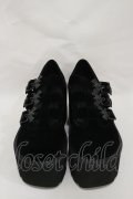 KILL STAR / Evil Mary Janes UK6(約24.5cm) 黒 H-25-03-05-1007-SL-SH-KB-ZH