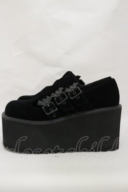 画像2: KILL STAR / Evil Mary Janes UK6(約24.5cm) 黒 H-25-03-05-1007-SL-SH-KB-ZH