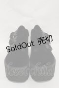KILL STAR / Evil Mary Janes UK6(約24.5cm) 黒 H-25-03-05-1008-SL-SH-KB-ZI