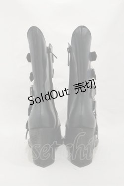 画像3: KILL STAR / 2 The Point Boots UK5(約24.0cm) 黒 H-25-03-05-1001-SL-SH-KB-ZY