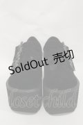 KILL STAR / Evil Mary Janes UK4(約23.5cm) 黒 H-25-03-05-1009-SL-SH-KB-ZS