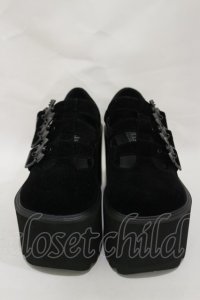 KILL STAR / Evil Mary Janes UK4(約23.5cm) 黒 H-25-03-05-1009-SL-SH-KB-ZS