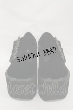 画像1: KILL STAR / Evil Mary Janes UK4(約23.5cm) 黒 H-25-03-05-1009-SL-SH-KB-ZS