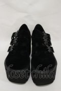 KILL STAR / Evil Mary Janes UK4(約23.5cm) 黒 H-25-03-05-1010-SL-SH-KB-ZH