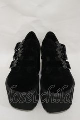 KILL STAR / Evil Mary Janes UK4(約23.5cm) 黒 H-25-03-05-1010-SL-SH-KB-ZH