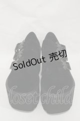 KILL STAR / Evil Mary Janes UK4(約23.5cm) 黒 H-25-03-05-1010-SL-SH-KB-ZH