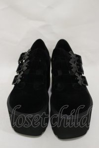 KILL STAR / Evil Mary Janes UK4(約23.5cm) 黒 H-25-03-05-1010-SL-SH-KB-ZH