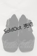 KILL STAR / Evil Mary Janes UK4(約23.5cm) 黒 H-25-03-05-1011-SL-SH-KB-ZI