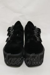 KILL STAR / Evil Mary Janes UK4(約23.5cm) 黒 H-25-03-05-1012-SL-SH-KB-ZH