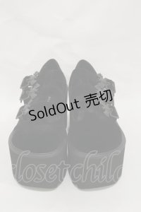 KILL STAR / Evil Mary Janes UK4(約23.5cm) 黒 H-25-03-05-1012-SL-SH-KB-ZH