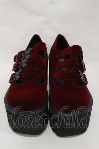 KILL STAR / Scarlet Mary Janes UK4(約23.5cm) ボルドー H-25-03-05-1013-SL-SH-KB-ZH