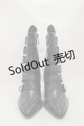 KILL STAR / 2 The Point Boots UK5(約24.0cm) 黒 H-25-03-05-1002-SL-SH-KB-ZH