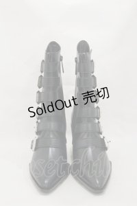 KILL STAR / 2 The Point Boots UK5(約24.0cm) 黒 H-25-03-05-1002-SL-SH-KB-ZH