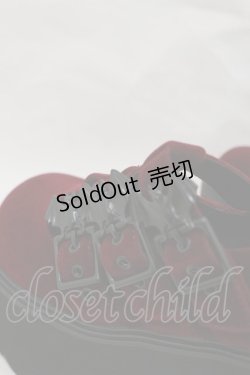 画像4: KILL STAR / Scarlet Mary Janes UK4(約23.5cm) ボルドー H-25-03-05-1013-SL-SH-KB-ZI
