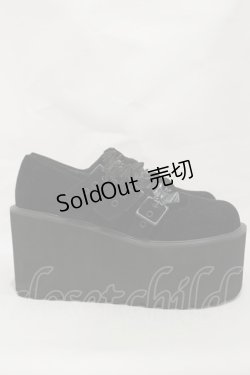 画像2: KILL STAR / Evil Mary Janes UK5(24.0cm) 黒 H-25-03-05-1014-SL-SH-KB-ZH