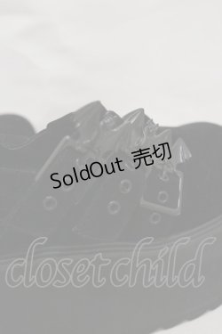 画像4: KILL STAR / Evil Mary Janes UK5(24.0cm) 黒 H-25-03-05-1014-SL-SH-KB-ZH