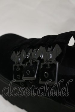 画像4: KILL STAR / Evil Mary Janes UK5(24.0cm) 黒 H-25-03-05-1015-SL-SH-KB-OS