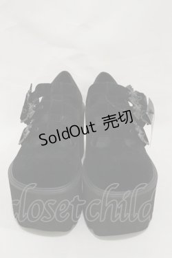 画像1: KILL STAR / Evil Mary Janes UK5(24.0cm) 黒 H-25-03-05-1016-SL-SH-KB-OS
