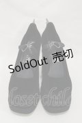 KILL STAR / Basilisks Pumps UK4(約23.5cm) 黒 H-25-03-05-1017-SL-SH-KB-ZS