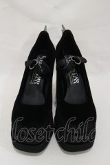 KILL STAR / Basilisks Pumps UK4(約23.5cm) 黒 H-25-03-05-1017-SL-SH-KB-ZH