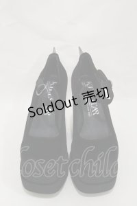 KILL STAR / Basilisks Pumps UK3(約23.0cm) 黒 H-25-03-05-1018-SL-SH-KB-ZH