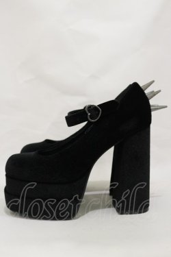 画像2: KILL STAR / Basilisks Pumps UK3(約23.0cm) 黒 H-25-03-05-1018-SL-SH-KB-ZH