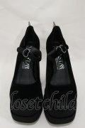 KILL STAR / Basilisks Pumps UK3(約23.0cm) 黒 H-25-03-05-1019-SL-SH-KB-ZH