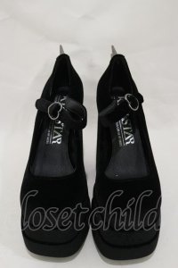 KILL STAR / Basilisks Pumps UK3(約23.0cm) 黒 H-25-03-05-1019-SL-SH-KB-ZH