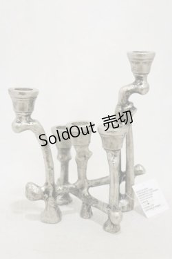 画像1: KILL STAR / Ossuary Candelabra燭台   H-25-03-05-1024-SL-ZA-KB-ZH