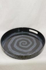 KILL STAR / Downward Spiral Serving Tray  黒 H-25-03-05-1033-SL-ZA-KB-ZH