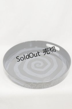 画像1: KILL STAR / Downward Spiral Serving Tray  黒 H-25-03-05-1034-SL-ZA-KB-ZH