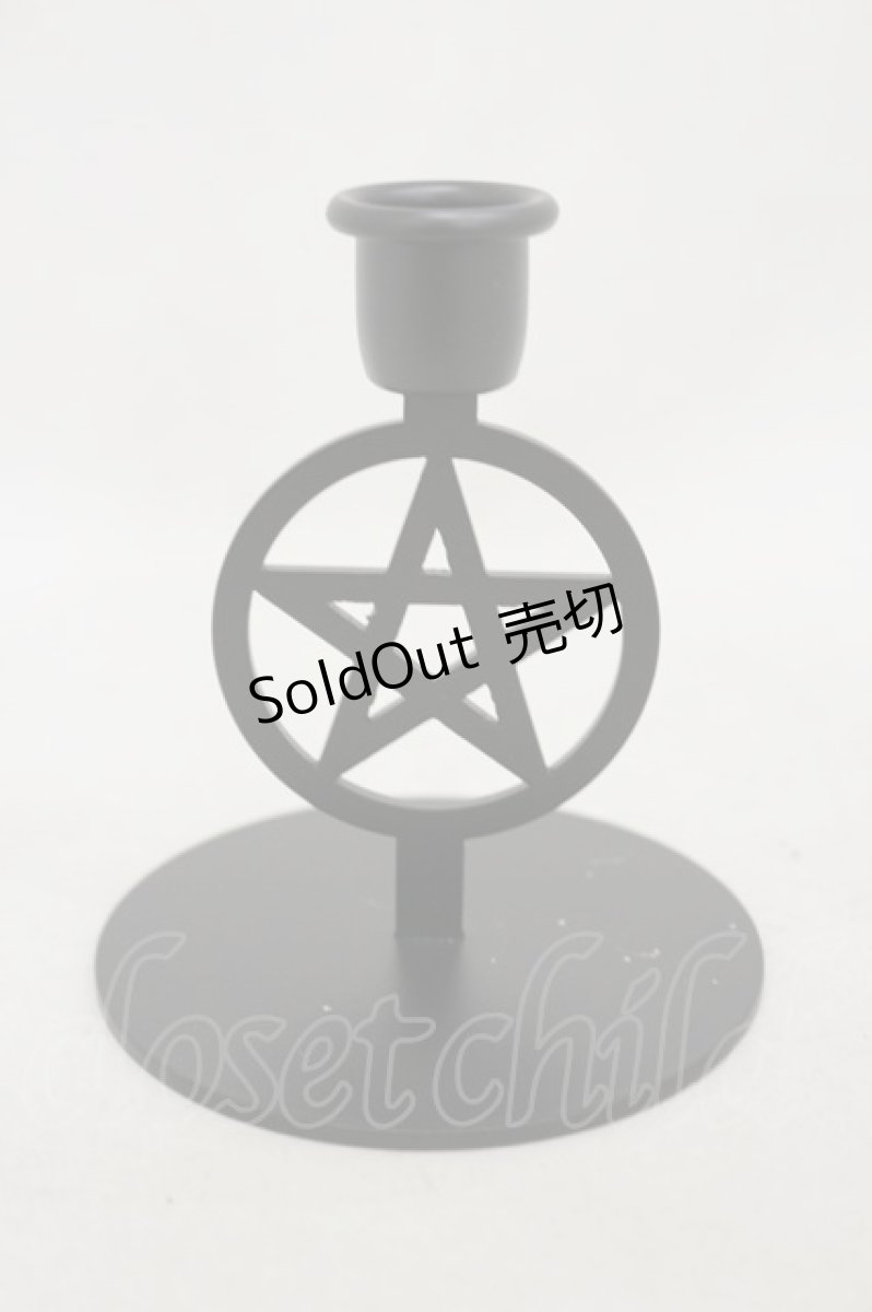 画像1: 【SALE】KILL STAR / Pentagram Candlestick【SMALL】   H-25-03-05-1037-SL-ZA-KB-ZT-W004 (1)