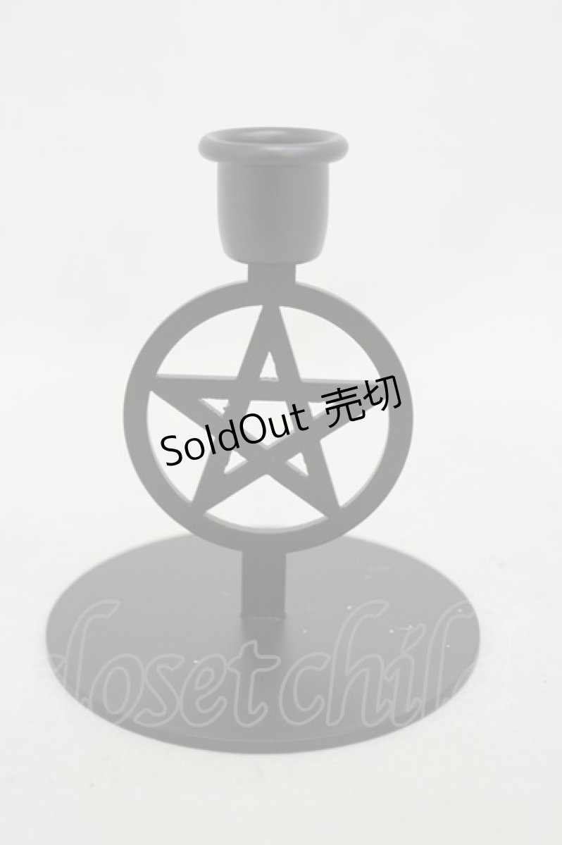 画像1: 【SALE】KILL STAR / Pentagram Candlestick【SMALL】   H-25-03-05-1038-SL-ZA-KB-ZT-W004 (1)