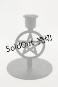 KILL STAR / Pentagram Candlestick【SMALL】   H-25-03-05-1041-SL-ZA-KB-ZH