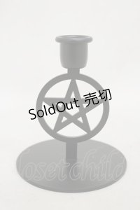 KILL STAR / Pentagram Candlestick【SMALL】   H-25-03-05-1041-SL-ZA-KB-ZH