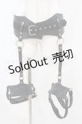 KILL STAR / Sky High Leg Harness 3XL 黒 H-25-03-05-012-SL-ZA-KB-ZH