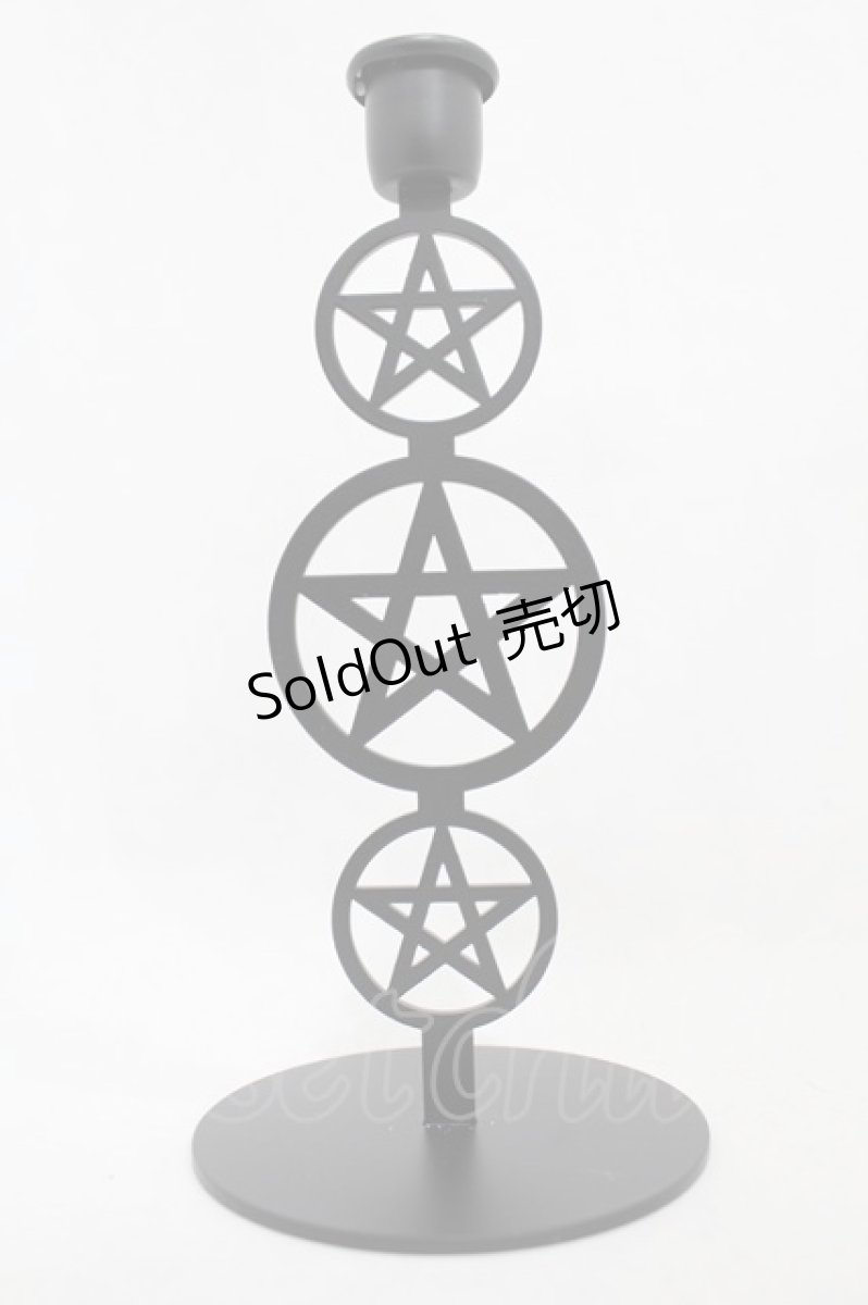 画像1: 【SALE】KILL STAR / Pentagram Candlestick   H-25-03-05-002-SL-ZA-KB-ZT-W004 (1)