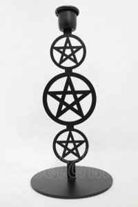 KILL STAR / Pentagram Candlestick   H-25-03-05-002-SL-ZA-KB-ZH