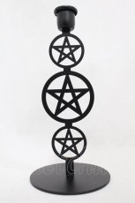 画像1: 【SALE】KILL STAR / Pentagram Candlestick   H-25-03-05-002-SL-ZA-KB-ZT-W004 (1)