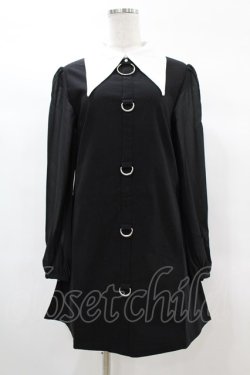 画像1: KILL STAR / SCYLLA MINI DRESS XS ブラック H-25-03-05-025-SL-OP-KB-ZI