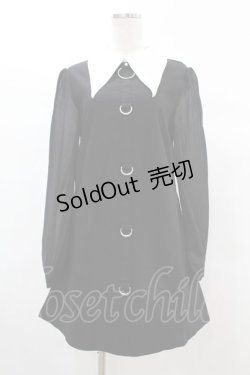画像1: KILL STAR / SCYLLA MINI DRESS XS ブラック H-25-03-05-026-SL-OP-KB-ZI