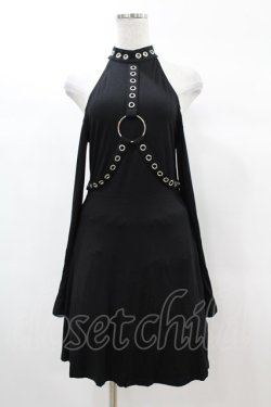 画像1: KILL STAR / HELTER LONG SLEEVE DRESS S ブラック H-25-03-05-029-SL-OP-KB-ZH