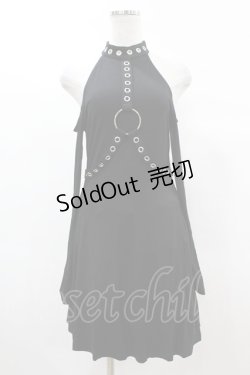 画像1: KILL STAR / HELTER LONG SLEEVE DRESS S ブラック H-25-03-05-030-SL-OP-KB-ZI