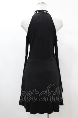 画像2: KILL STAR / HELTER LONG SLEEVE DRESS S ブラック H-25-03-05-030-SL-OP-KB-ZI