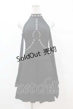 画像1: KILL STAR / HELTER LONG SLEEVE DRESS XS ブラック H-25-03-05-033-SL-OP-KB-ZY