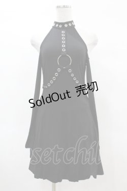 画像1: KILL STAR / HELTER LONG SLEEVE DRESS XS ブラック H-25-03-05-034-SL-OP-KB-ZI