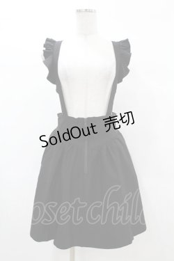 画像1: KILL STAR / YUNA SUSPENDER SKIRT S ブラック H-25-03-05-037-SL-SK-KB-OS