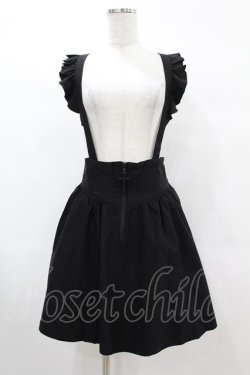 画像1: KILL STAR / YUNA SUSPENDER SKIRT S ブラック H-25-03-05-038-SL-SK-KB-ZH