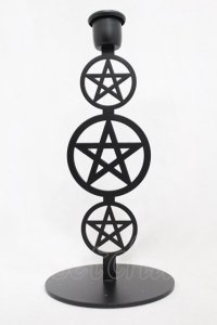 KILL STAR / Pentagram Candlestick   H-25-03-05-005-SL-ZA-KB-ZH